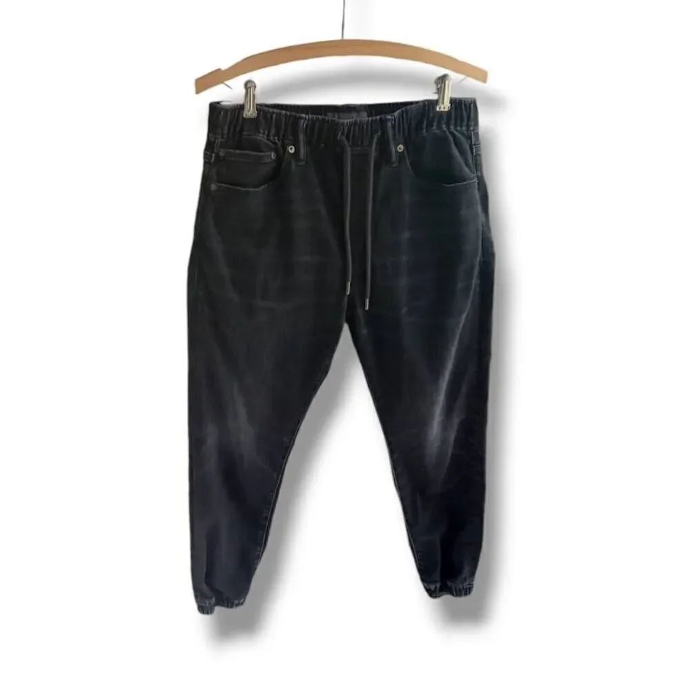 American eagle, airflex cuffed denim jeans